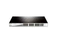  D-link DGS-1210-28/B1A/C1A Gigabit Smart Switch with 24 10/100/1000Base-T ports and 4 Gig