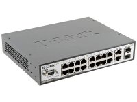  D-LINK DES-3200-18  16  10/100Mbps 2x combo UTP/SFP