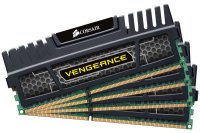   16Gb (4x4Gb) PC3-12800 1600MHz DDR3 DIMM Corsair XMS3 Vengeance 9-9-9-24 CMZ16GX3