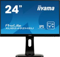  24" Iiyama ProLite XUB2492HSU-B1 IPS LED 1920x1080 5ms VGA HDMI DisplayPort