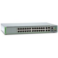 Allied Telesis AT-8100S/24  24 Port Managed Stackable Fast Ethernet Switch. Dual AC Power