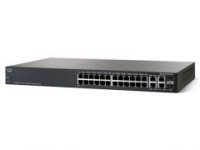 Cisco SB SRW2024-K9-EU   24xUTP 100/1000, 2 combo 10/100/1000/SFP, Web View, 19