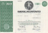   "Faberge Incorporated.   100 ". , 1972 