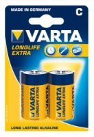  VARTA 4114-BL2 LONGLIFE EXTRA C (2 .  )