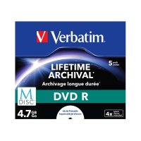 Verbatim M-Disc DVD R 5 Pack Jewel Case 4382