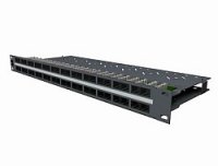 Molex PN PID-00073  Rack 19" 48 Port PowerCat 5E Patch Panel, 48  RJ45, KATT ID