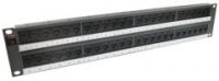 Molex PN PID-00142  Rack 19" Patch Panel, 48xRJ45 DG+, 568A/B UTP, PowerCat 6, 1U, Graphi