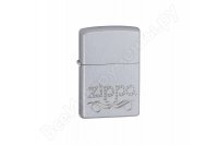  Zippo 24335 Scroll Satin Chrome 