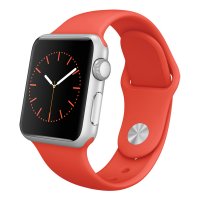 - Apple Watch Apple Sport 38mm Silver Al/Orange Sport (MLCF2RU/A)