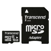   SDHC Micro Transcend TS16GUSDHC6