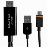  MHL-HDMI    , microUSB(5p+11p) - HDMI, Qumo SlimPort kit