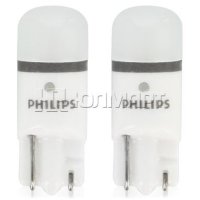   Philips W5W 6000K,   360, LED 1W, 2 