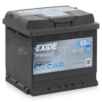  EXIDE Premium EA530 12V 53Ah 540A R+