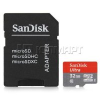   TransFlash 32Gb MicroSDHC class 10 UHS-I 48MB/s SanDisk Ultra Imaging