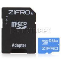   TransFlash 64Gb MicroSDXC Class 10 ZIFRO