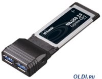  D-Link DUB-1320 2- USB 3.0    ExpressCard