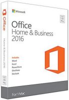 Microsoft Office  Mac Home Business 1PK 2016 Russian Russia Only Medialess (W6F-00613)