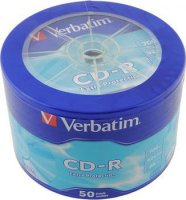 CDR  Verbatim DL 700Mb 52x Shrink 50 . (43728)