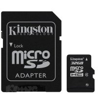   microSDHC Kingston 32Gb Class10 UHS-I   (SDC10G2/32GBSP)