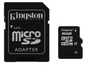   16Gb - Kingston - Micro Secure Digital HC Class 10 SDC10/16GB    SD