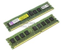 Kingston KVR1333D3S4R9SK2/8G   DDR3 8Gb (2*4Gb) 8GB 1333MHz DDR3 ECC Reg CL9 DIMM SRx4 w