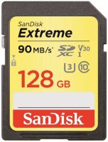   SD 128Gb SanDisk Extreme (SDSDXVF-128G-GNCIN) SDXC Class 10 UHS-I U3