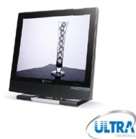  17" Neovo E-17DA Black, Multimedia, 1280x1024, 450:1, 260cd/m^2, DVI, 12ms