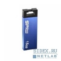   USB 2.0 Silicon Power USB Drive 16Gb, Touch 835 [SP016GBUF2835V2B], Blue