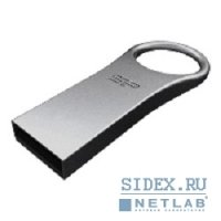   USB 2.0 Silicon Power USB Drive 32Gb, F80 [SP032GBUF2F80V1C14], Silver, NY Editi