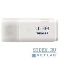   Toshiba USB Drive 4Gb TransMemory THNU04HAY USB2.0, White