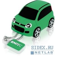   USB 2.0 EMTEC F103 8Gb Fiat Panda Green [EKMMD8GFI103]