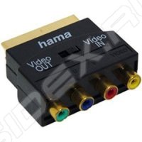  Scart (m) - 4  RCA (f) (Hama H-44059) ()