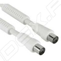   Coax (m) - Coax (f) 90 , 3  (Hama H-43586) (20 , )