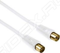    Coax (m) - Coax (f) 85  (Hama H-43011) (3 , )