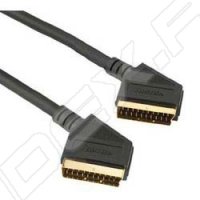  Scart (m) - Scart (m) 3  (Hama H-42777) (1 , )