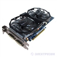 GigaByte GV-N56GUD-1GI  PCI-E GeForce GTX560 1GB GDDR5 256bit 40nm 810/4008Mhz DVI x2(HDCP