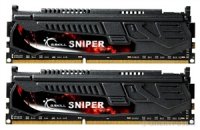   DDR3 1866MHz 8Gb (2x4Gb) G.Skill Sniper 9.10.9.28 ( F3-14900CL9D-8GBSR ) Retail