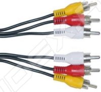  3  RCA (m-m) 1m (Ningbo JAAC027-1) ()