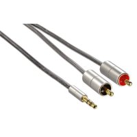  3.5  Jack (m) - 2  RCA (m) 1  (Hama H-80864) ()