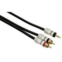  Jack 3.5  (m) - 2xRCA (m) 1.5  Gold (Hama H-79051) ()