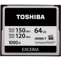   Toshiba Exceria CF 64Gb (150/120 Mb/s)