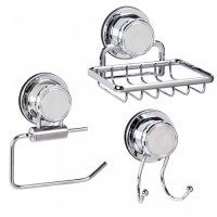     Tatkraft VACUUM SCREW TRIO Bathroom Set