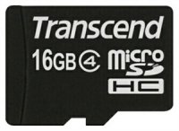   Transcend micro Secure Digital HC Class4 16Gb+Adapter