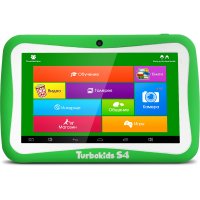  TurboKids S4   RK3126 1300 MHz   7" 1024x600   512Mb   8Gb   WiFi   CAM   Android 4.4   Gree