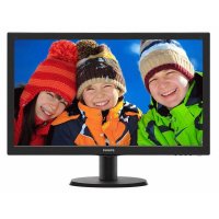  Philips V-line 243V5QHAB/00/01 23.6"   1920x1080 (MVA LED)   5 ms   D-SUB + DVI-D + HDMI   