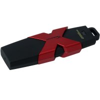  256Gb Kingston HyperX Savage (HXS3/256GB) USB 3.1/3.0, R350 - W250 Mb/s, Black-Red, RTL