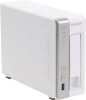  QNAP NAS Server (TS-131) (1x3.5"/2.5" HDD SATA,GbLAN,3xUSB3.0,eSATA)