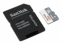   SanDisk Ultra (SDSQUNC-128G-GN6IA) microSDXC Memory Card 128Gb UHS-I U1 Class10 + micro