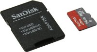   SanDisk Ultra (SDSQUNC-64G-GN6MA) microSDXC Memory Card 64Gb UHS-I U1 Class10 + microSD