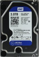   HDD 3 Tb SATA 6Gb/s Western Digital Blue (WD30EZRZ) 3.5" 5400rpm 64Mb